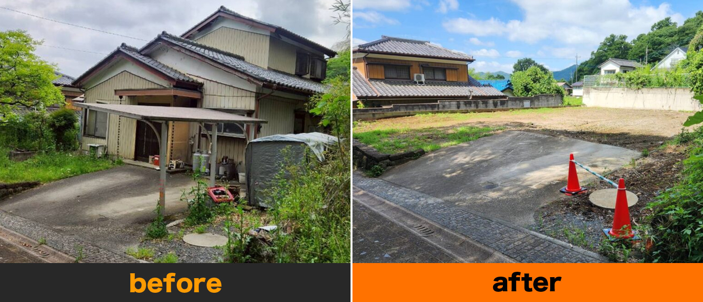 解体工事の施工事例