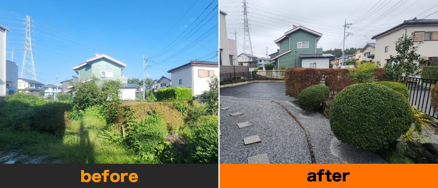 外構工事の施工事例